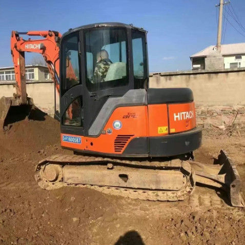 ใช้ Hitachi ZX65U Mini Excavator 6.5 ตัน นาฬิกาสําหรับการก่อสร้าง