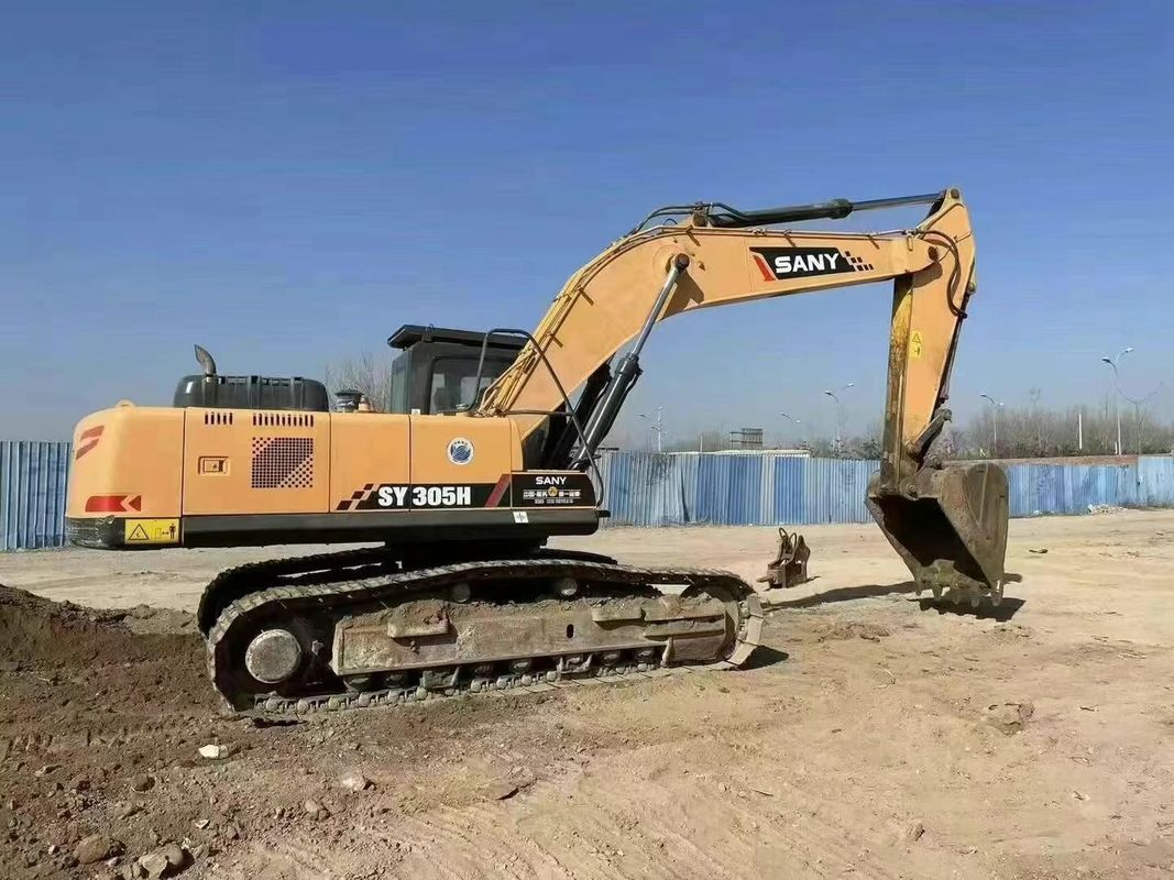 ใช้ SANY 305H Excavator 30 5 ตัน ความจุ บริการประวัติศาสตร์ การเหมืองแร่ การก่อสร้าง