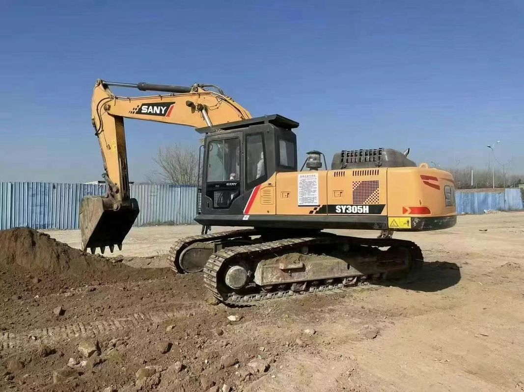 ใช้ SANY 305H Excavator 30 5 ตัน ความจุ บริการประวัติศาสตร์ การเหมืองแร่ การก่อสร้าง
