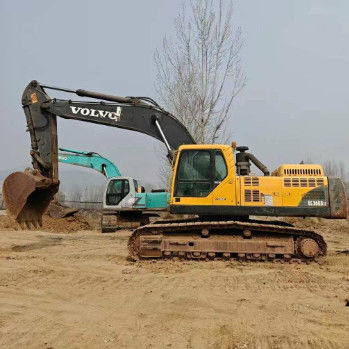 เครื่องขุด Volvo EC360 ที่ใช้แล้ว ความจุ 36 ตัน ประวัติการบริการสําหรับการก่อสร้างเหมืองแร่