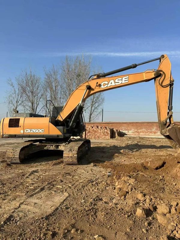 เครื่องขุด CX260C ปี 2019 ที่ใช้ ขนาด 26 ตัน ความจุ บริการครบถ้วน การเหมืองแร่ การก่อสร้าง การเคลื่อนที่ดิน