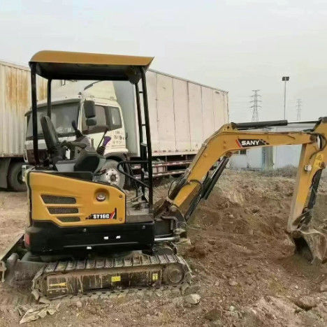 2021 SANY SY16C คอมแพคต์ มินิ excavator 1.6 ตัน 3000 ชั่วโมง CE ISO Landscape Utility