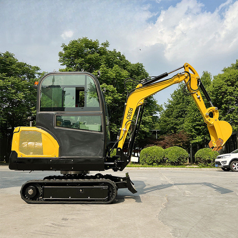 รุ่นใหม่ R330 33 ตัน เครื่องขุดน้ําหนัก CE ISO รับรองสําหรับการเหมืองแร่ การก่อสร้าง