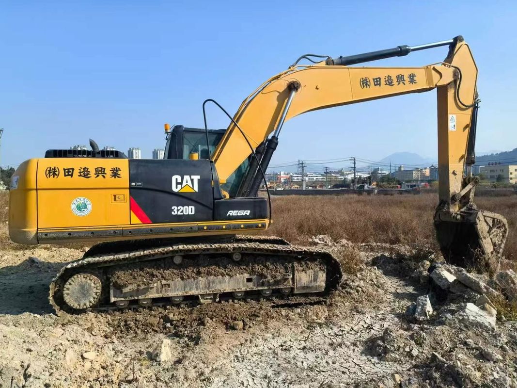 เครื่องขุด  320D ที่ใช้แล้ว ความจุ 20 ตัน ประวัติการให้บริการครบวงจร CE ISO Certified