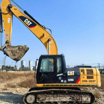 เครื่องขุด  320D ที่ใช้แล้ว ความจุ 20 ตัน ประวัติการให้บริการครบวงจร CE ISO Certified