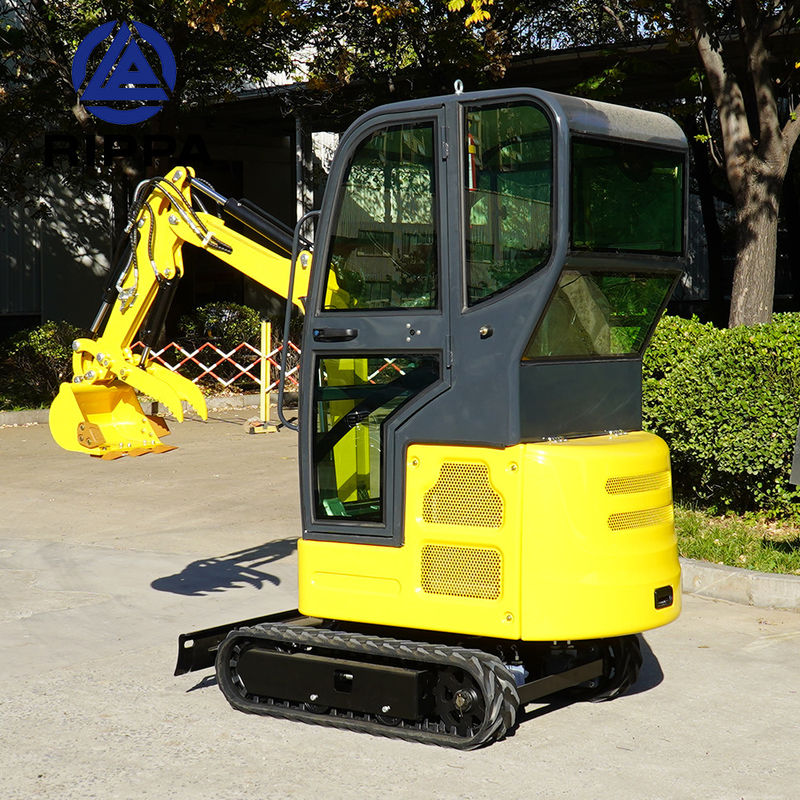 R327 1.5T รถขุดขนาดเล็ก CE ISO รับประกัน 1 ปี