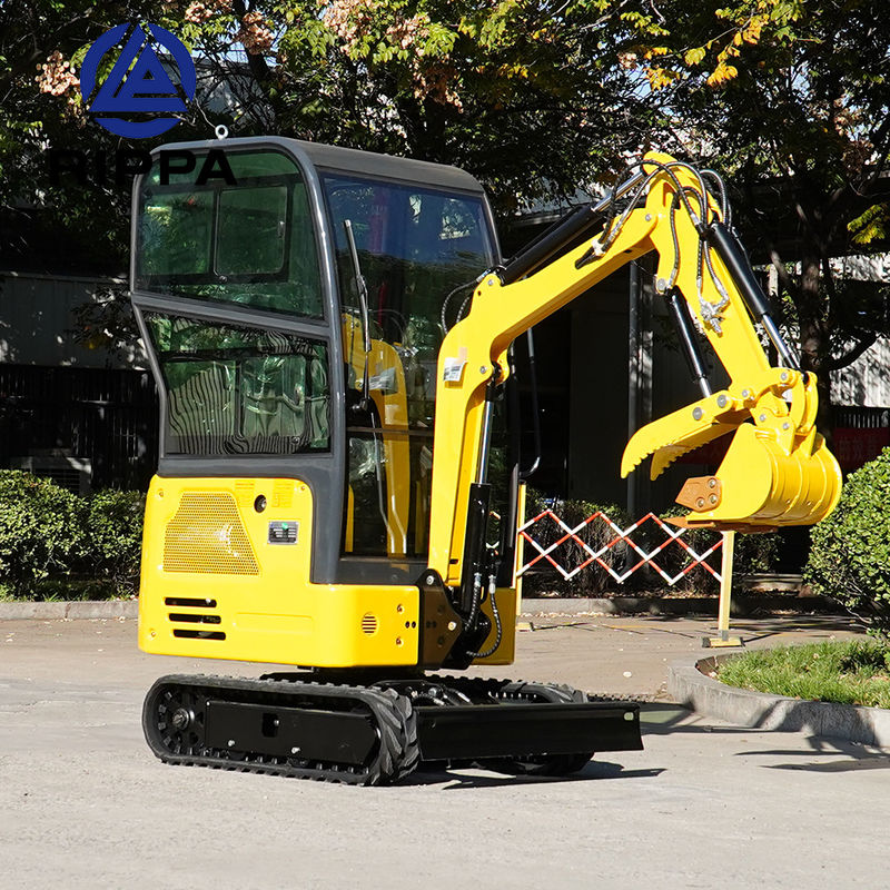 R327 1.5T รถขุดขนาดเล็ก CE ISO รับประกัน 1 ปี