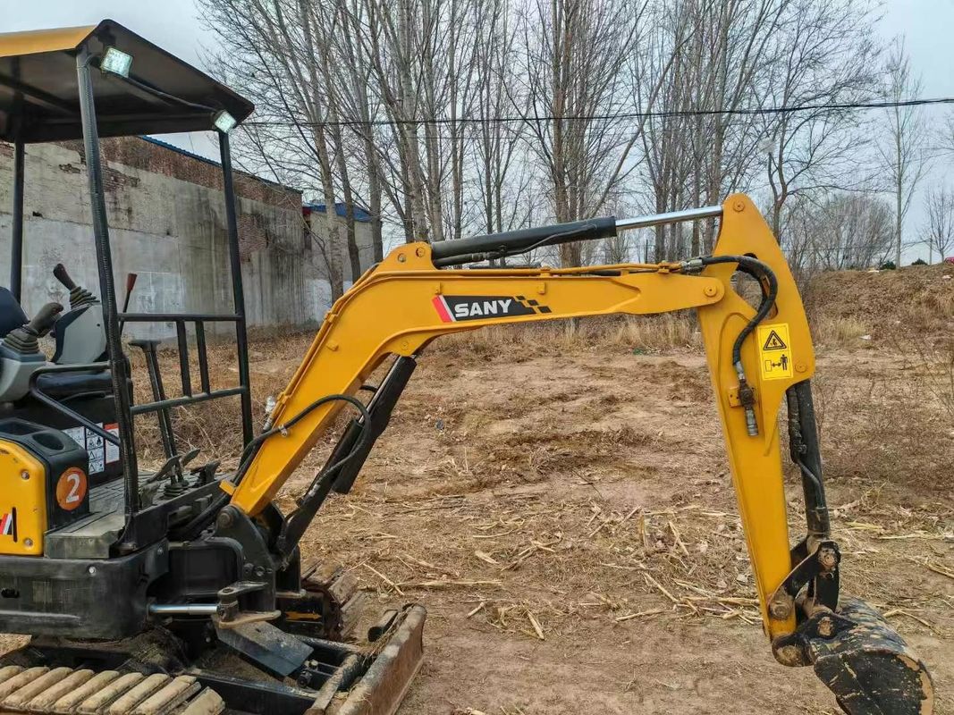 ใช้ SANY SY16C 1.6T Mini Excavator บริการครบวงจร เหมาะสําหรับการปลูกสวนและงานสาธารณะ