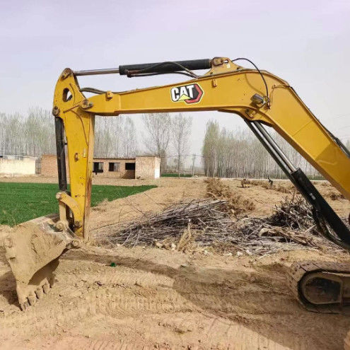 ใช้ CAT 305.5E2 มินิ Excavator 27.2kN แอร์มขุดแรงหน่วยไฮดรอลิกที่คอมพัคต์แข็งแรง
