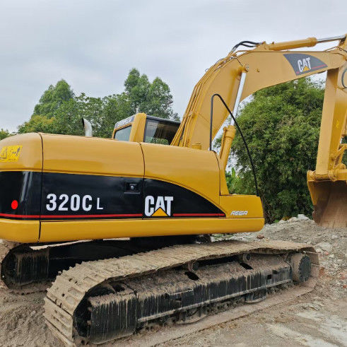 เครื่องขุด CAT 320C L มือสอง ความเร็ว 5-5 กม./ชม.