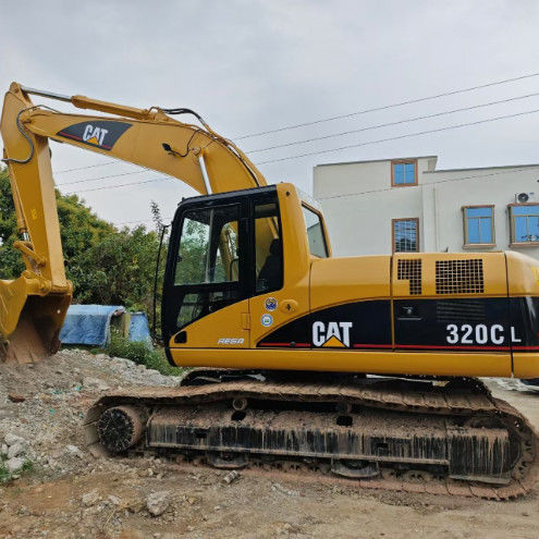 เครื่องขุด CAT 320C L มือสอง ความเร็ว 5-5 กม./ชม.
