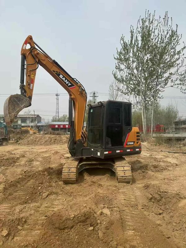เครื่องขุด Sany 60C มือสอง เวลาทํางานต่ํา สภาพดี ราคาแข่งขัน พร้อมส่งออก