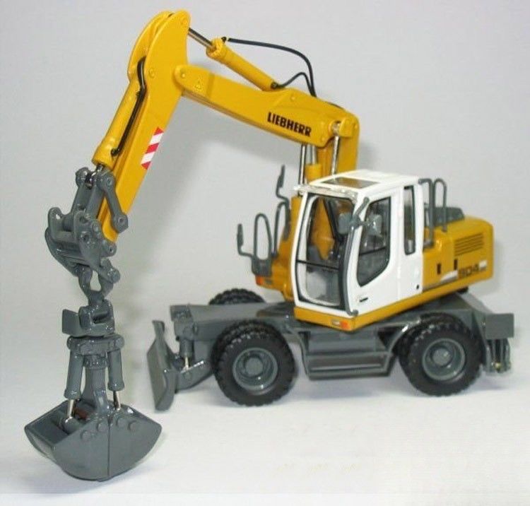 1/50 Liebherr A904C เครื่องขุดล้อ รูปแบบ โมเดล โมสต์เมทัล เก็บได้ด้วยถังจับ 58004