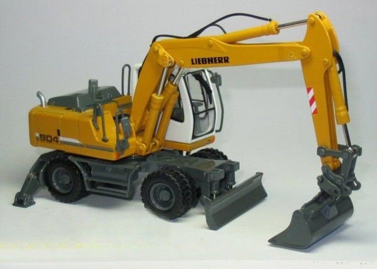 1/50 Liebherr A904C เครื่องขุดล้อ รูปแบบ โมเดล โมสต์เมทัล เก็บได้ด้วยถังจับ 58004