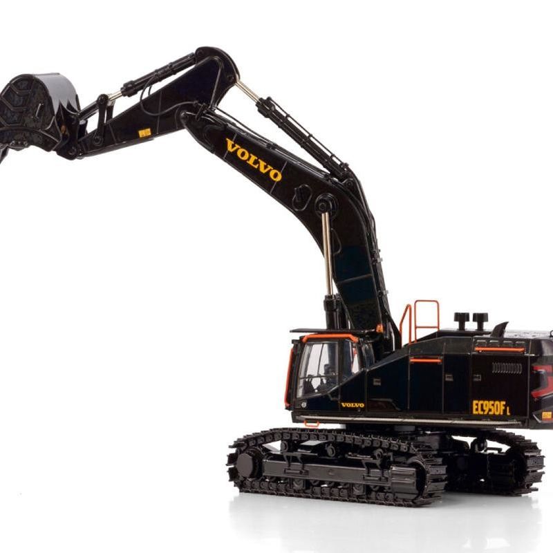 วอลโว EC950F WSI 1/50 อัลลอย Excavator Die-Cast Model Black Diamond Limited Edition เครื่องสะสม
