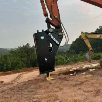 EDDIE 200 ไฮดรอลิก Breaker Hammer 50 ตัน Excavator งานหนัก Demolition หินบด