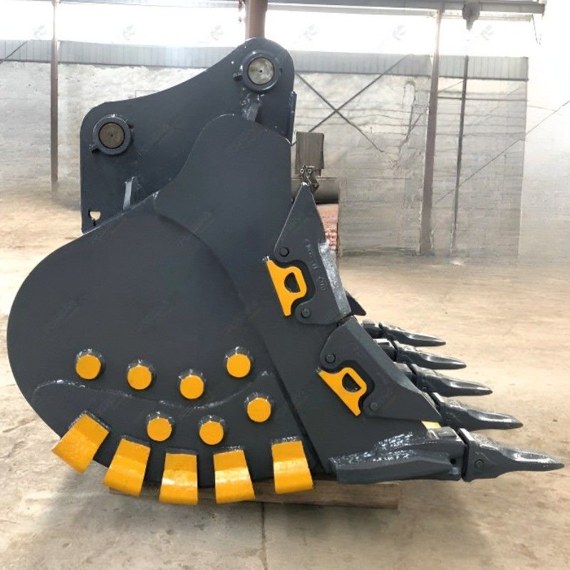 Customized 30 Ton Excavator Backhoe Skeleton Riddle Rib Bucket Heavy Duty Sorting