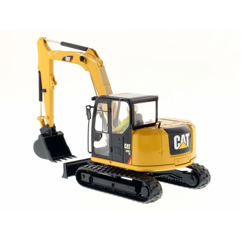 เครื่องขุดแบบไฮดรอลิกแบบ Diecast Masters พร้อมเครื่องมือ เครื่องจักรก่อสร้างเหล็กเหล็ก 1/32 Scale 85239C