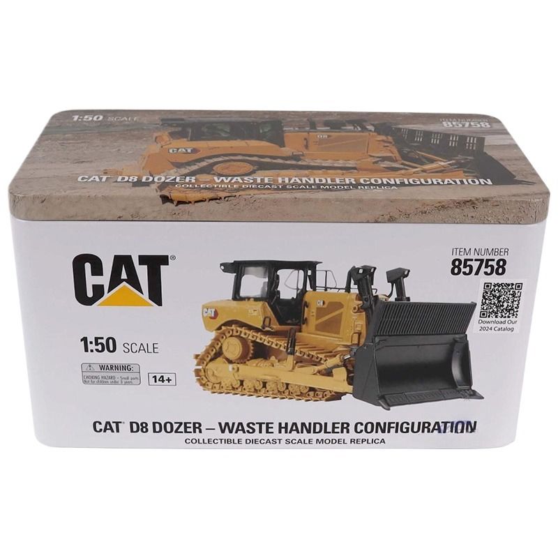Diecast Masters โมเดลรถขุดดินแบบมีสายพานตีนตะขาบสำหรับงานหนัก ขนาด 1:50 รุ่น 85758