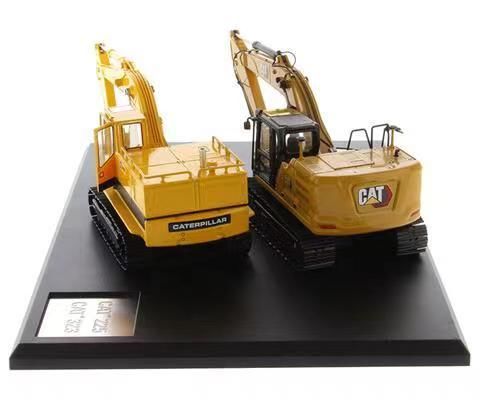 รถขุดขนาด 1:50 ชุด DM ยานพาหนะก่อสร้างใหม่ 323 Alloy Engineering Model 85715