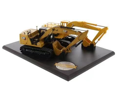 รถขุดขนาด 1:50 ชุด DM ยานพาหนะก่อสร้างใหม่ 323 Alloy Engineering Model 85715