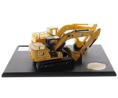 รถขุดขนาด 1:50 ชุด DM ยานพาหนะก่อสร้างใหม่ 323 Alloy Engineering Model 85715