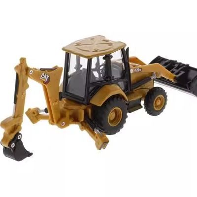 รถขุดตักหลังขนาด 1/64 Diecast Masters รุ่นรถก่อสร้างโลหะผสม 85765