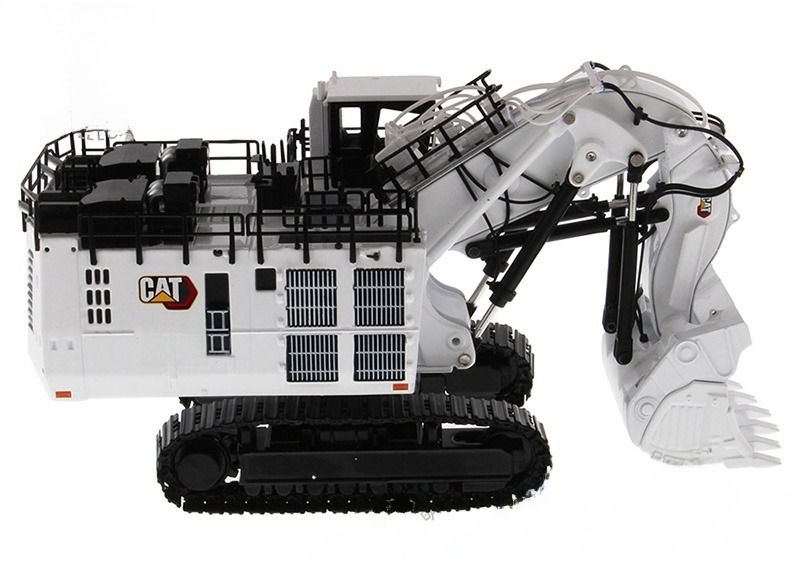 DM85653 รถขุดเหมืองสีขาวรุ่นลิมิเต็ด Diecast Engineering Vehicle CCM Model มาตราส่วน 1/87