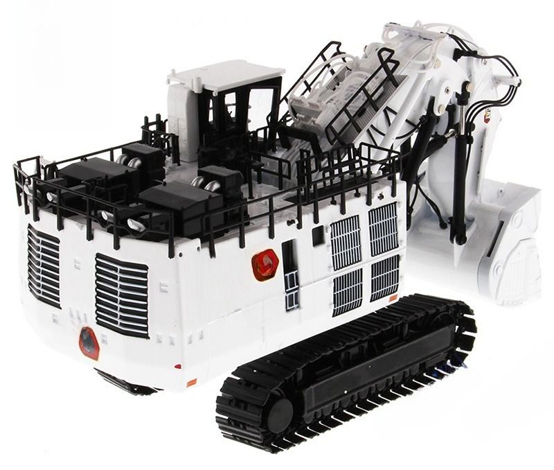 DM85653 รถขุดเหมืองสีขาวรุ่นลิมิเต็ด Diecast Engineering Vehicle CCM Model มาตราส่วน 1/87