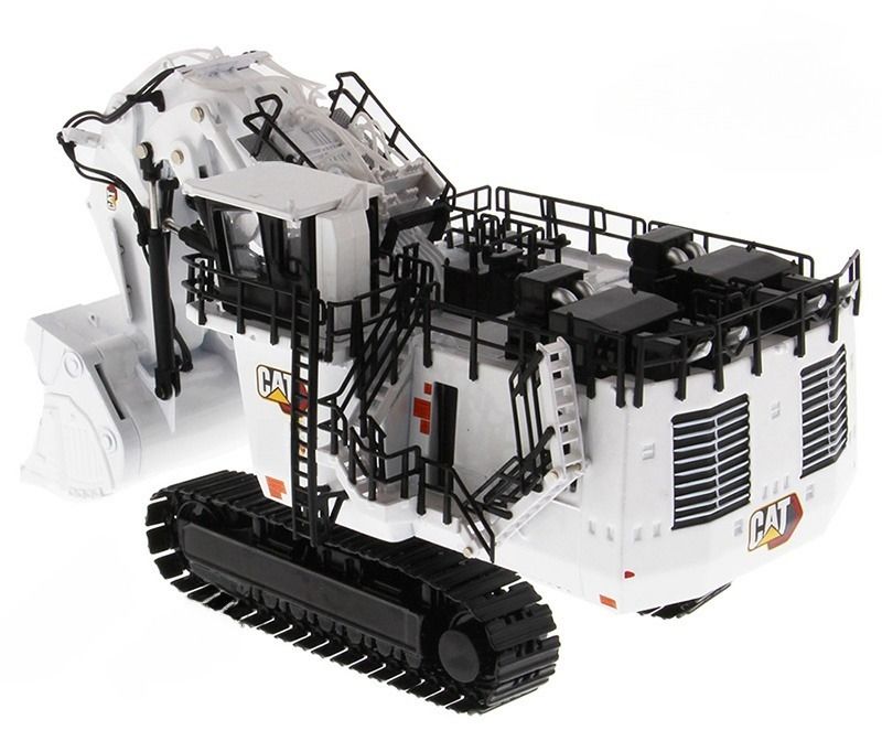 DM85653 รถขุดเหมืองสีขาวรุ่นลิมิเต็ด Diecast Engineering Vehicle CCM Model มาตราส่วน 1/87