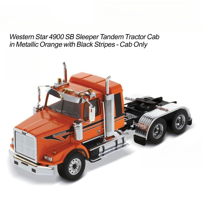 DM Western Star 4900 SB International 2-Axle American Flatbed Truck 1/50 รุ่น 71063
