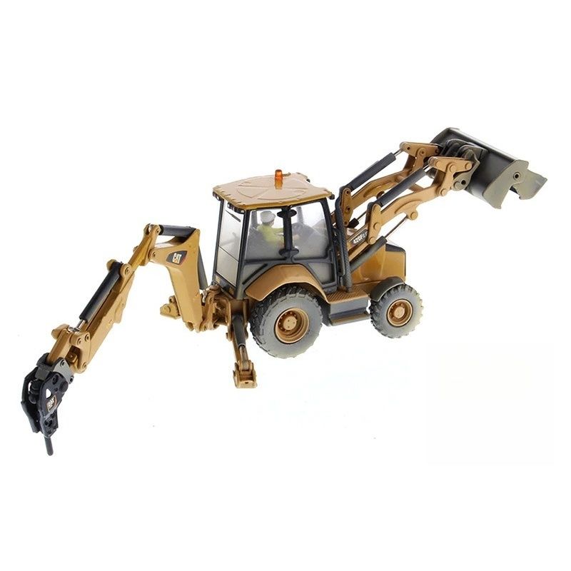 Diecast Masters 420F2IT Skid Steer Loader Backhoe Mud Paint Finish รุ่น DM จํากัด 85755 1/50