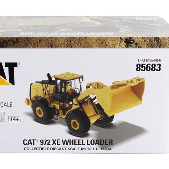 รถตักล้อยางสำหรับงานหนักขนาด 1/50 รุ่น DM 85683 สำหรับนักสะสม