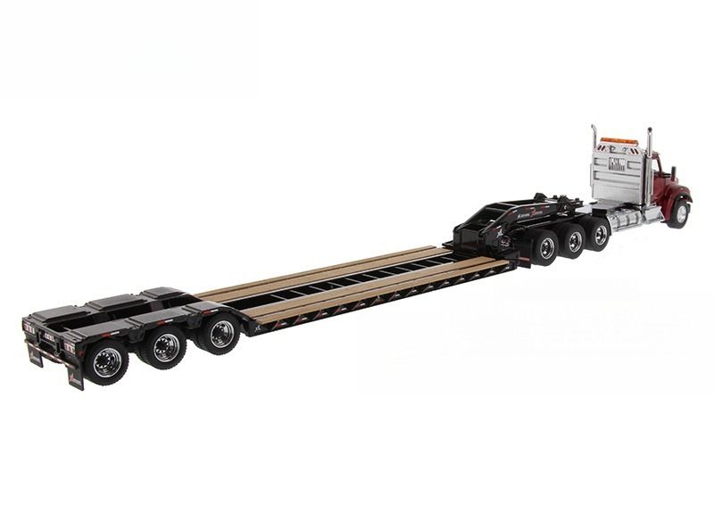 รถลากจูง Kenworth T880S American Kenworth แบบอัตโนมัติ ขนาด 1/50 รุ่นขนส่ง DM71061 พร้อมบูสเตอร์