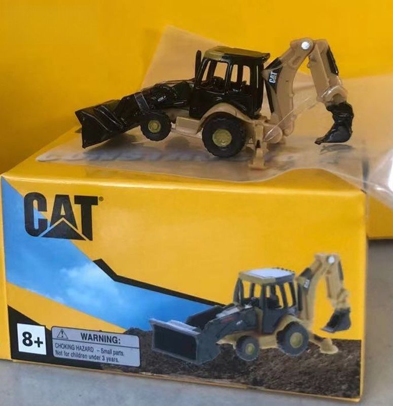 ชุดรถก่อสร้างจำลองของแท้ ขนาด 1:50 โมเดลโลหะผสมของเล่น 85980CB-CASE MINI