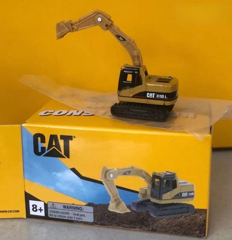 ชุดรถก่อสร้างจำลองของแท้ ขนาด 1:50 โมเดลโลหะผสมของเล่น 85980CB-CASE MINI