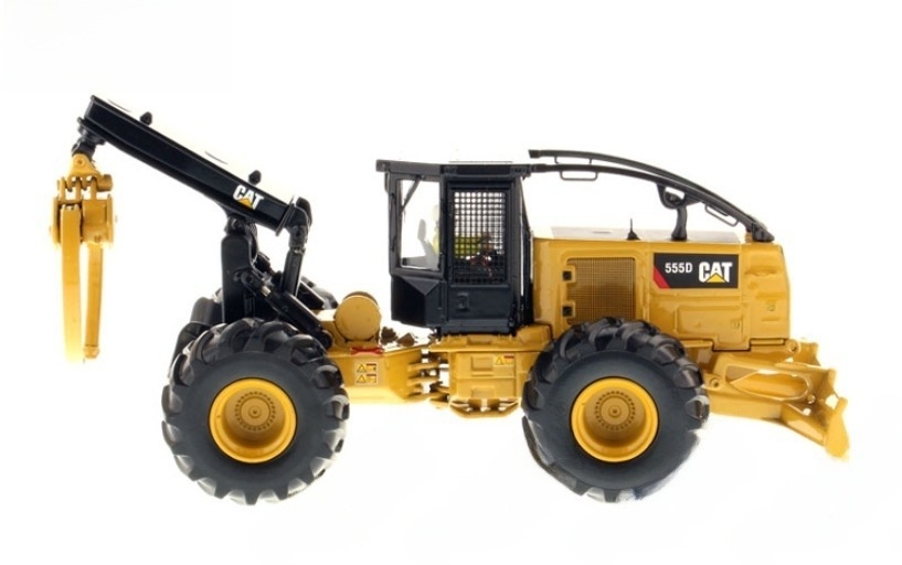 DM 555D Wheel Skidder 1:50 Scale เครื่องตัดไม้แบบ 85932 ของเล่นสะสม