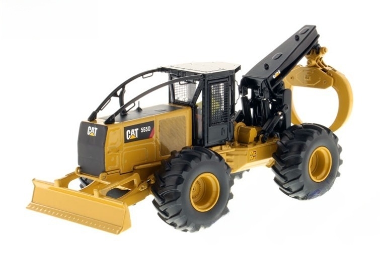 DM 555D Wheel Skidder 1:50 Scale เครื่องตัดไม้แบบ 85932 ของเล่นสะสม