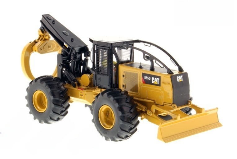 DM 555D Wheel Skidder 1:50 Scale เครื่องตัดไม้แบบ 85932 ของเล่นสะสม