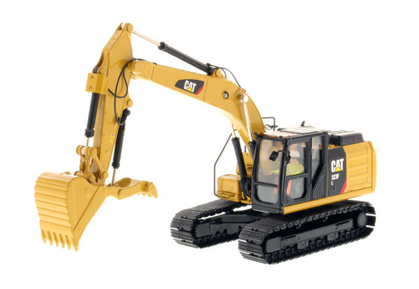 DM เครื่องจักร 1:50 ขนาด CAT 323F L เครื่องขุดแบบ 85924C ของเล่นของขวัญ