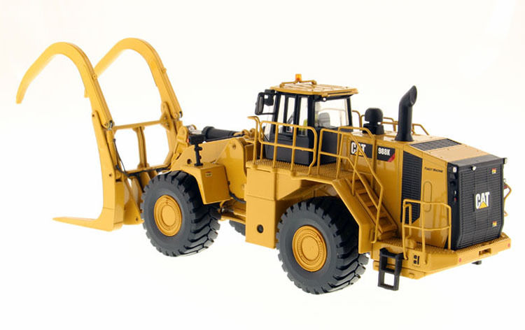 DM 988K เครื่องบรรทุกล้อด้วย Log Grapple Wood Handler วิศวกรรมแบบ 1:50 85917