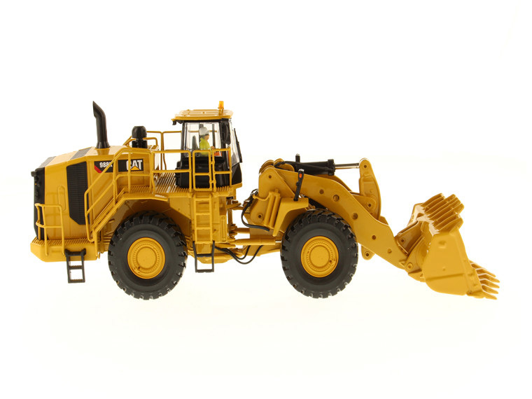 Diecast Masters 1:50 Scale CAT 988K Wheel Loader เครื่องยนต์ยนต์ยนต์แบบ 85901 ของเล่น