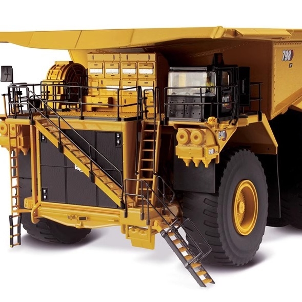 Diecast Masters 1:50 CAT 798AC รถบรรทุกขนย้ายเหมืองขนาดใหญ่พิเศษ Die-cast Model 85671