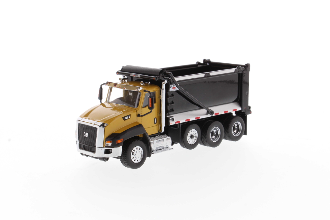 DM 1:50 รถดัมพ์ CT660 Day Cab แบบอัตโนมัติ สีเหลือง รุ่น 85668
