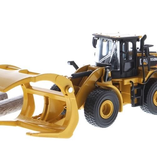 1:64 DM Diecast Masters Wheel Loader Log Forklift รุ่น 85635 ของสะสม