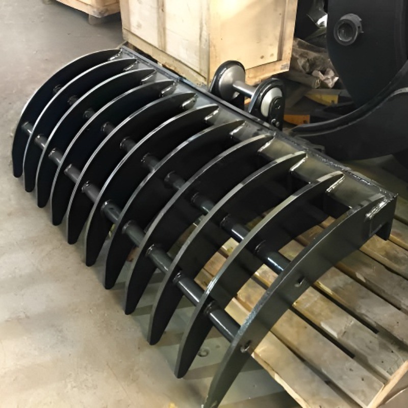 สิ่งที่แนบมา OEM ของถังขุดดินแบบคราดสำหรับรถขุด 10 ตัน PC100-6 คุณภาพสูง