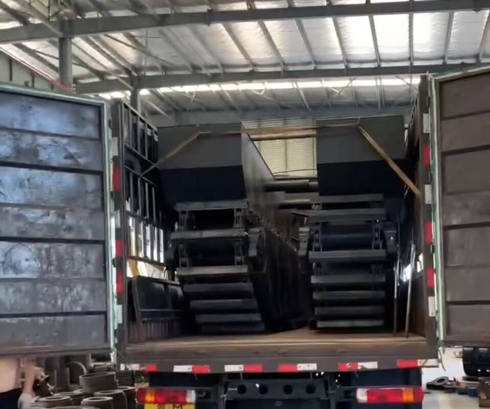 ปอนตูนตีนตะขาบสำหรับรถขุดสะเทินน้ำสะเทินบกแบบกำหนดเองสำหรับพื้นที่บึง หนองน้ำ ที่ลุ่มน้ำ รุ่นต่างๆ ผู้จัดจำหน่าย