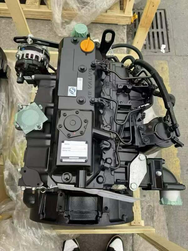 ชิ้นส่วนรถขุด Yanmar เครื่องยนต์ Assy 4TNV98T 4TNV98 3TNV84 4TNV88 4TNE82 สำหรับ Yanmar รถขุดเครื่องยนต์ประกอบ