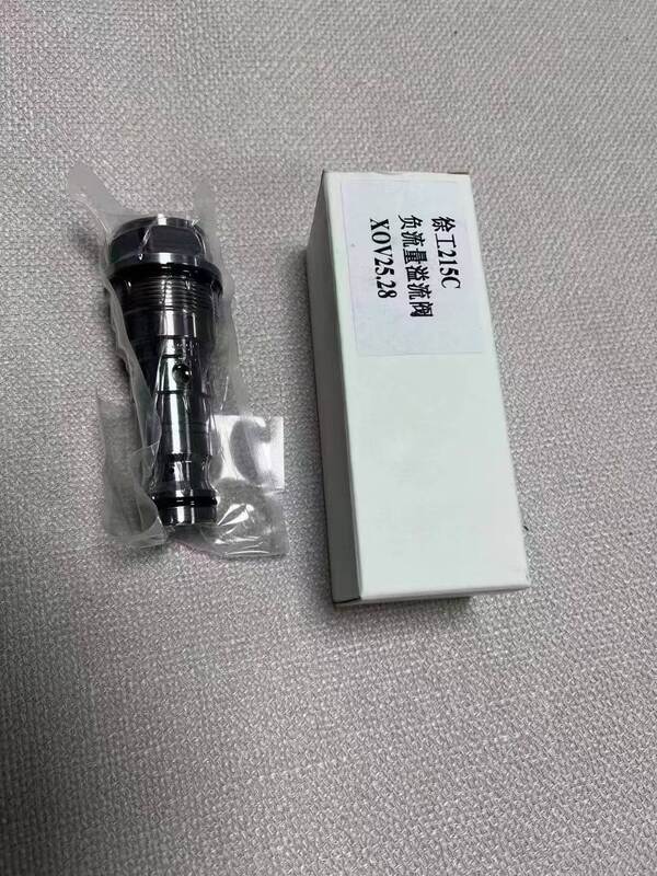 Excavator Hydraulic Pressure Relief Valves For XCMG Original 215C X0V25.28 Negative Flow Relief Valve  Main Relief Control Valve